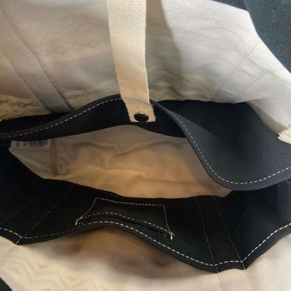 Lands’ End Canvas Tote Bag – Zip Top - Like new - Picture 10 of 12